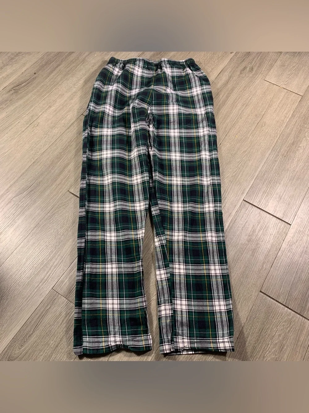 Polo Ralph Lauren Green Plaid 100% Cotton Sleepwear PJ Bottoms size S